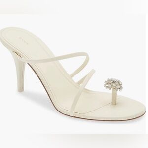 Neous Crystal Embellished Toe Loop Sandal 👡